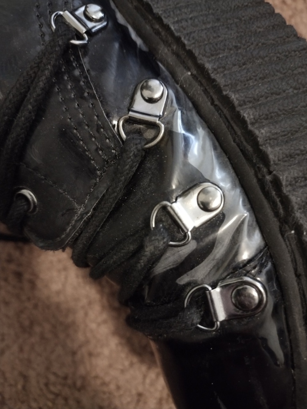 TUK Laced Up Creeper Boots - Picture 8 of 10